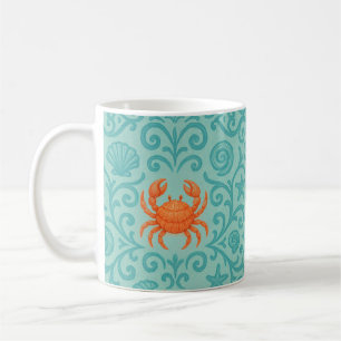 Crabs Ornamental Symphony Coffee Mug