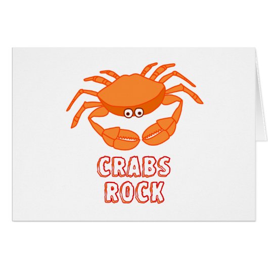 Crabs Rock Cards (Front Horizontal)