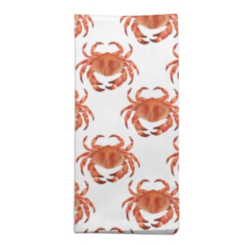 Crabs Seaside Pattern Cloth Napkin