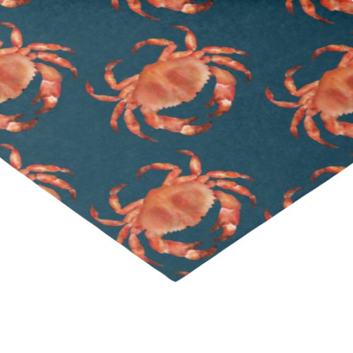 Crabs Seaside Pattern Tissue Paper