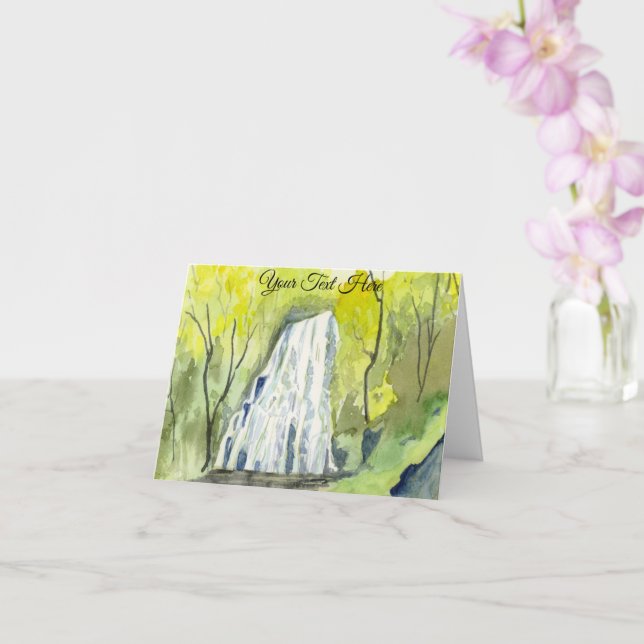 Crabtree Falls Card (Orchid)