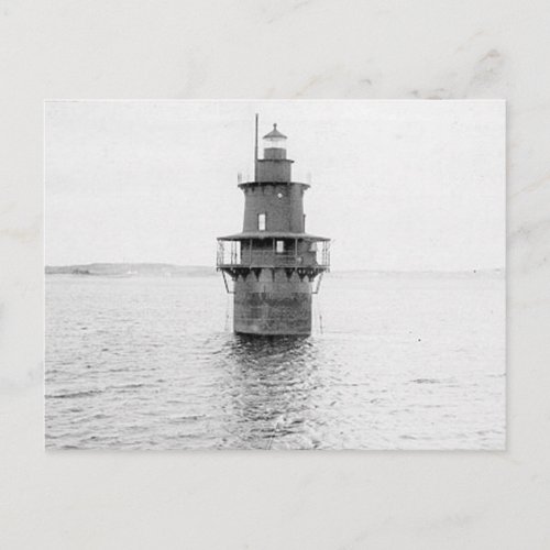 Crabtree Ledge Lighthouse Postcard
