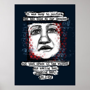 Crack In The Window Poster Wall Art