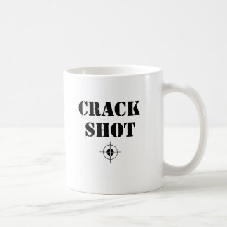 crack shot coffee mug