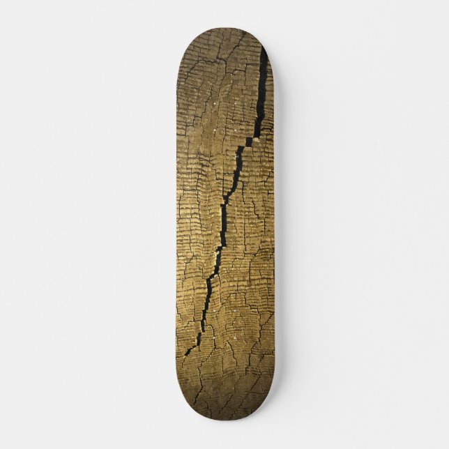 Crack Skateboard Deck (Front)