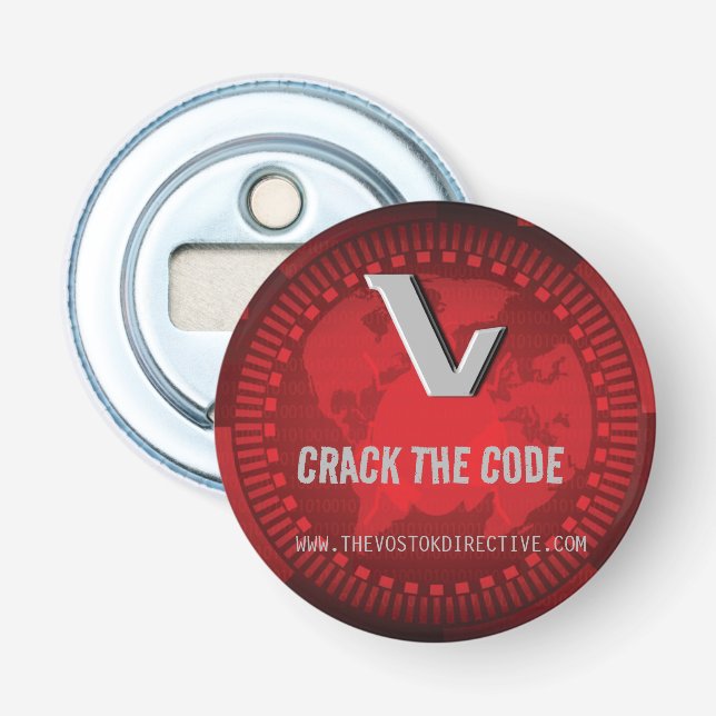 CRACK THE CODE – Vostok Directive Bottle Opener (Front)