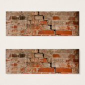 Cracked brick wall (Front & Back)