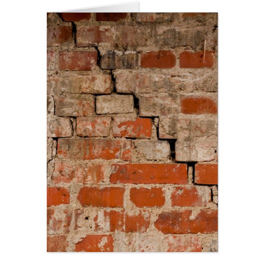 Cracked brick wall cards (Front)