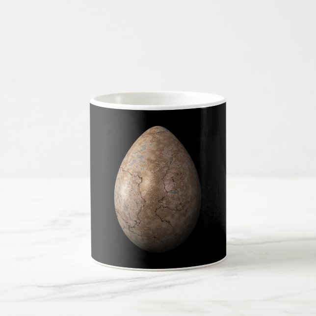 Cracked Brown Egg Coffee Mug (Center)