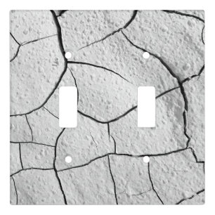 Cracked Earth Cool Texture Light Switch Cover