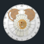 Cracked Egg Dart Board<br><div class="desc">Enjoy a cracking Easter with this design on throw pillows, napkins, sweatshirts, bags and more!</div>