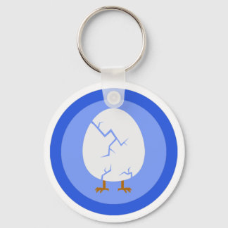 Cracked Egg Key-chain Keychain