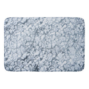 Cracked Ice Surface (Style 6) Oil Painting Bath Mat