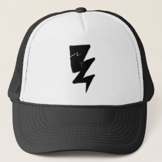 Cracked Lightning Bolt Trucker Hat