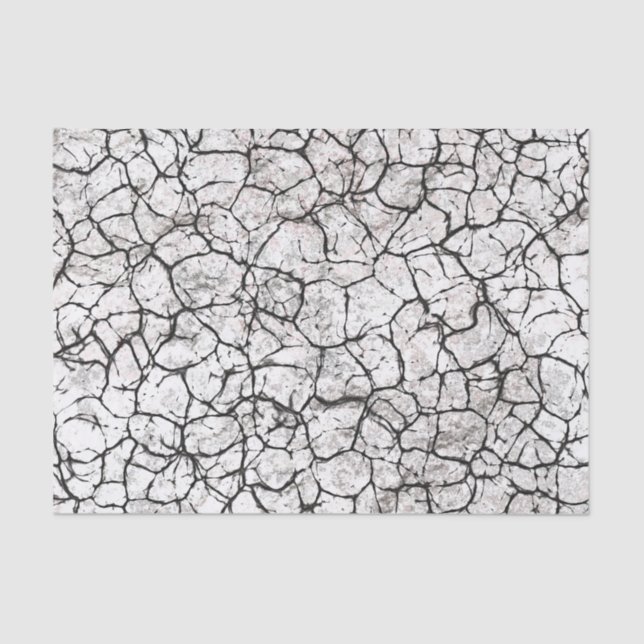 Cracked Marble Digital Pattern Tissue Paper (Front)