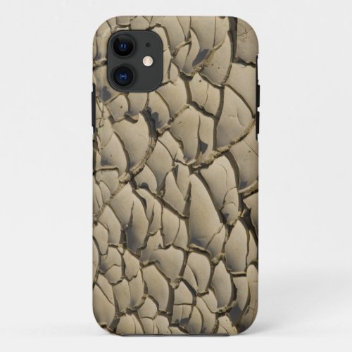 Cracked Mud formation in the Valley floor of iPhone 11 Case