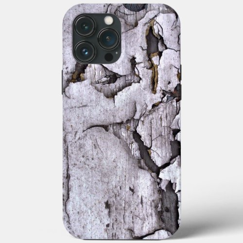 Cracked Peeling Paint Urban Art Weathered Look iPhone 13 Pro Max Case