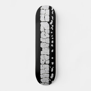 Cracked Road Paint Skateboard Deck