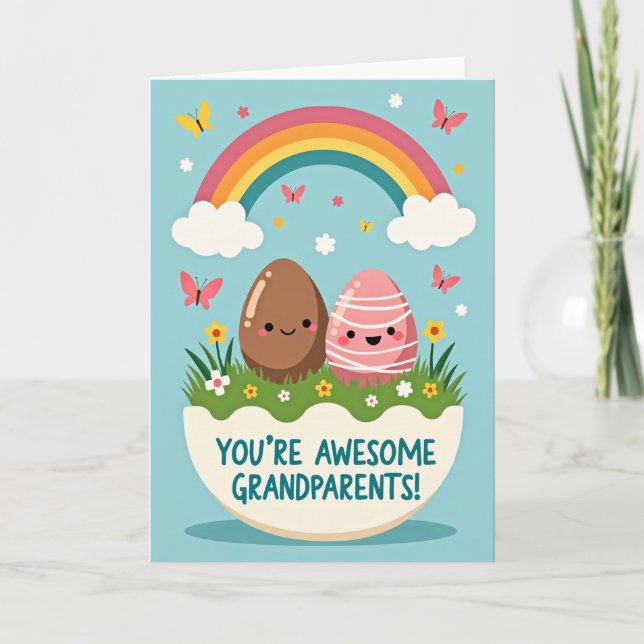 Cracked Shell Joy Greeting Card (Front)