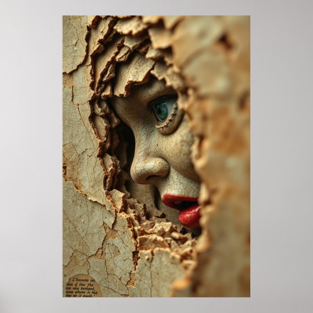 Cracked Silence: Porcelain Truth Poster (Front)