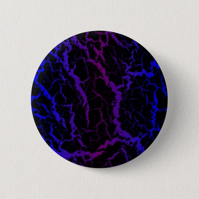 Cracked Space Lava - Blue/Purple Button (Front)