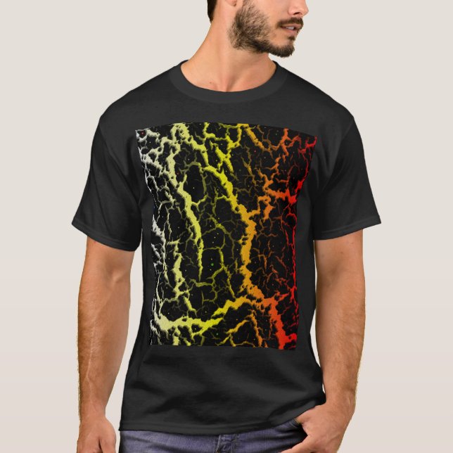 Cracked Space Lava - Heat WYR T-Shirt (Front)