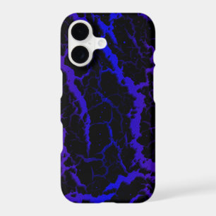 Cracked Space Lava - Purple/Blue iPhone 17 Case