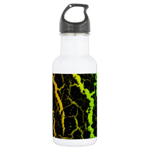 Cracked Space Lava - Rainbow ROYGB Stainless Steel Water Bottle