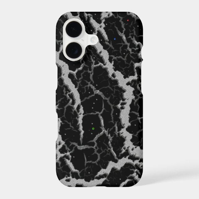 Cracked Space Lava - Silver Case-Mate iPhone Case (Back)