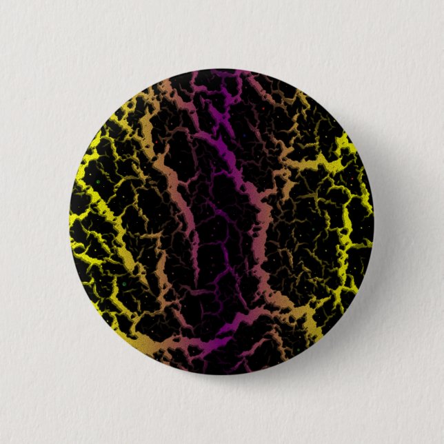 Cracked Space Lava - Yellow/Purple Button (Front)