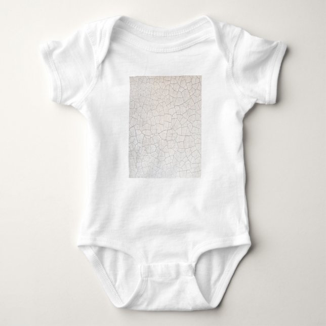Cracked Surface Baby Bodysuit (Front)