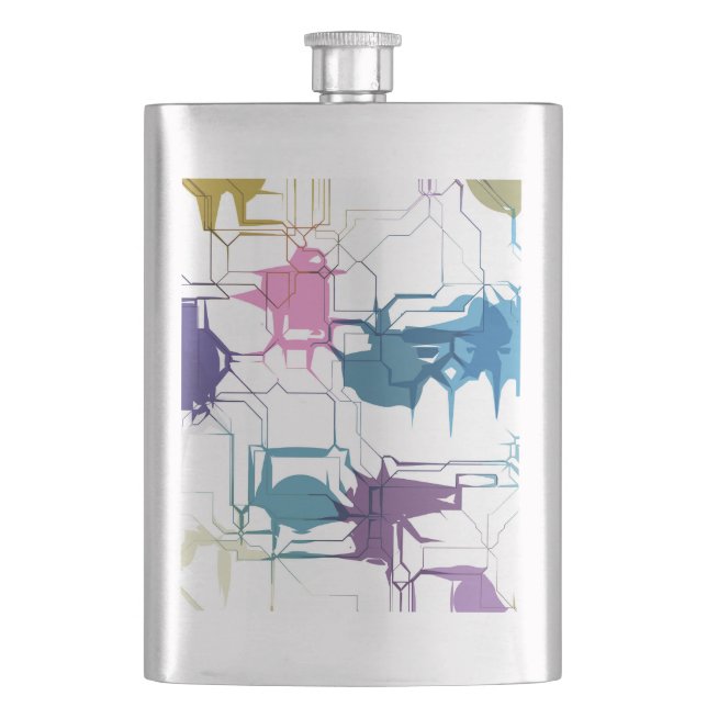 Cracked wall flask (Front)