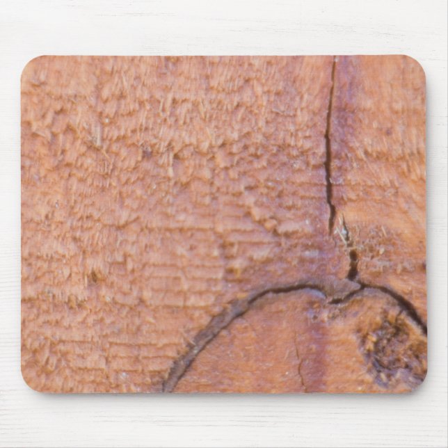 Cracked Wood Mousepad (Front)