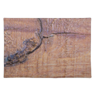 Cracked Wood Placemat