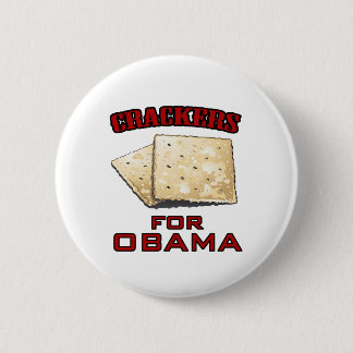 Crackers for Obama - Customized Button