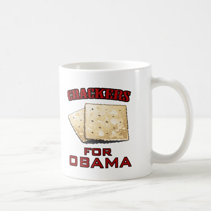 Crackers for Obama Mug