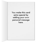 Cracking - beautiful egg potential art CUSTOMIZE Cards (Inside (Right))