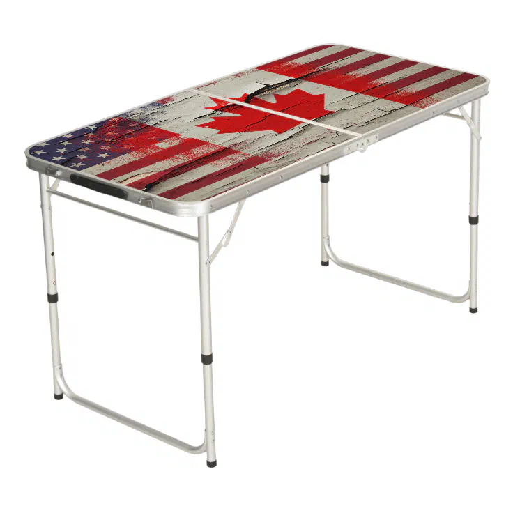 how to paint a folding beer pong table