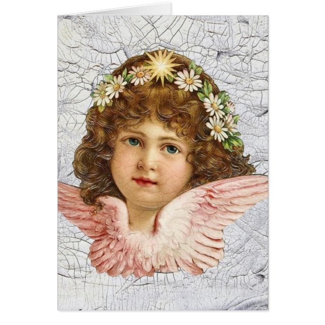 Crackled Angel Cards (Front)