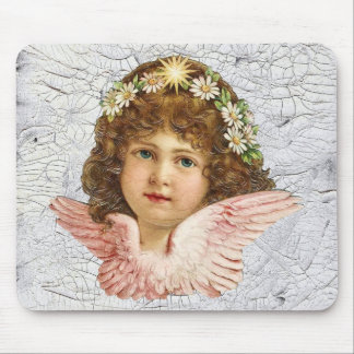 Crackled Angel Mouse Pad