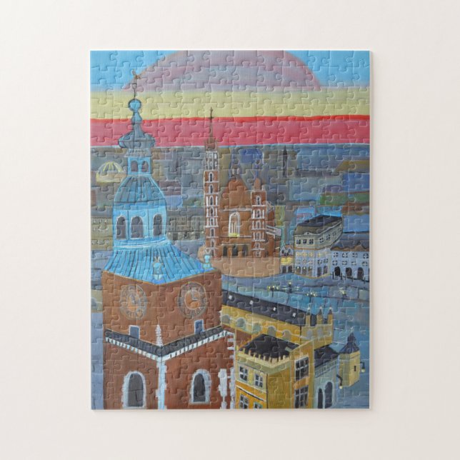 Cracow Poland puzzle (Vertical)