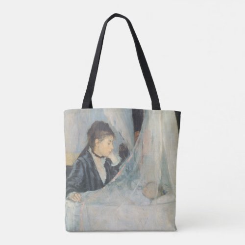 Cradle by Berthe Morisot Vintage Impressionism Tote Bag