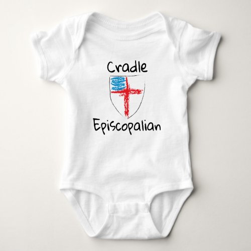 Cradle Episcopalian Baby Bodysuit
