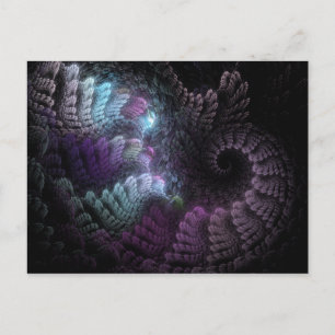 Cradle Fractal Postcard