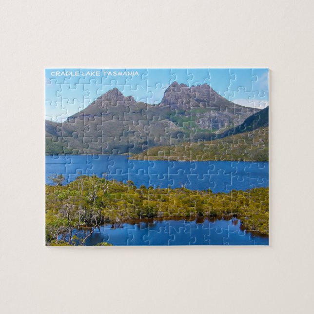 Cradle Lake Tasmania Australia Jigsaw Puzzle (Horizontal)