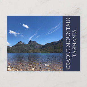 cradle mountain tas postcard