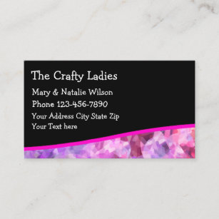Craft And Hobby Business Card