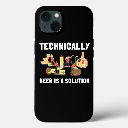 Craft Beer And Home Brew Art IPA Brewmaster 38 iPhone 13 Case