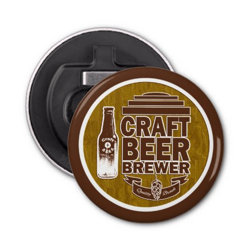 Craft Beer Brewer _Brown Bottle Opener