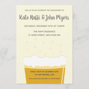 Craft Beer Brewery Invitation